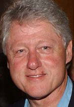 Bill Clinton with Herpes Sore