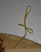 Throw a noodle at the wall to see if it sticks!