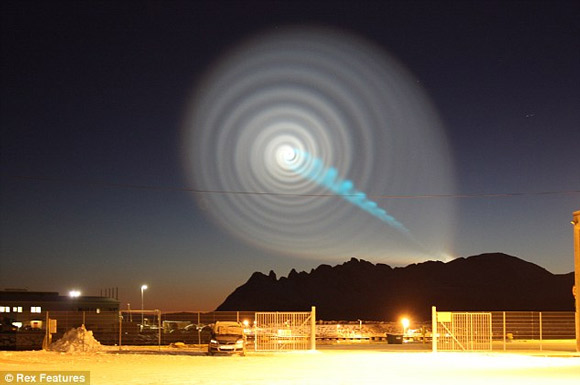 Norwegian Spiral Lights Explained
