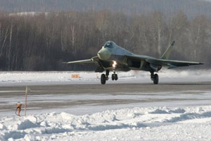 Russian Sukhoi T-50 Fighter
